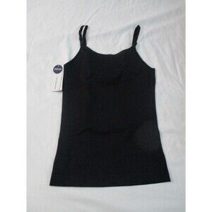 Empetua by Shapermint Womens Sz M Scoop Neck Cami Black 62001 Shaping Shapewear